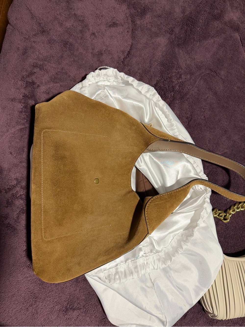 COACH Suede brooklyn bag 28 - Picture 5 of 6